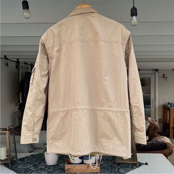 Weekender Convertible Jacket Traveler Adventure Series Khaki/Tan Mens Size Large - Picture 11 of 16